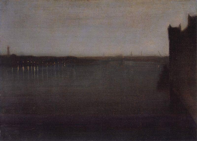 James Mcneill Whistler Nocturne in Grau und Gold, Westminster Bridge Germany oil painting art